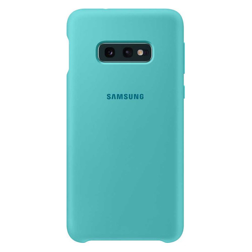 

Чехол (клип-кейс) SAMSUNG Silicone Cover, для Samsung Galaxy S10e, зеленый [ef-pg970tgegru]
