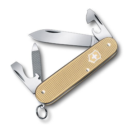 

Складной нож VICTORINOX Alox Cadet, 9 функций, 84мм, золотистый, Alox Cadet
