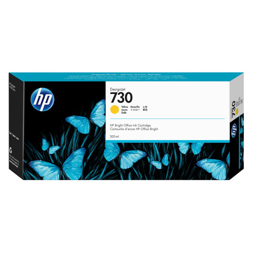 

Картридж HP 730, желтый / P2V70A, 730