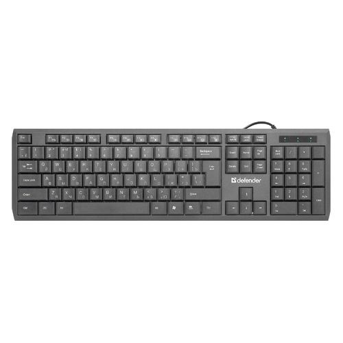

Клавиатура Defender OfficeMate SM-820, USB, черный [45820], OfficeMate SM-820