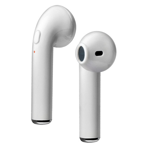 Наушники с микрофоном DEFENDER Twins 630, Bluetooth, вкладыши, белый глянец [63630]
