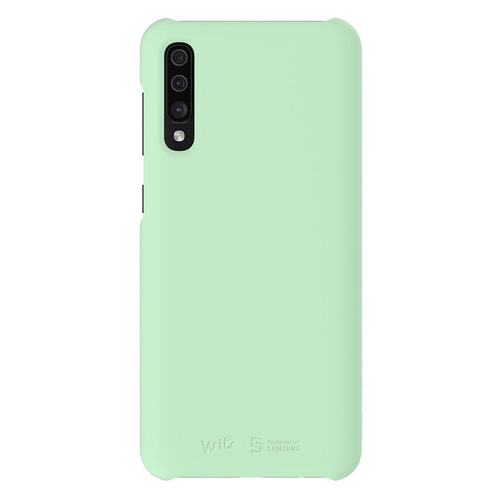 фото Чехол (клип-кейс) samsung wits premium hard case, для samsung galaxy a50, мятный [gp-fpa505wsbmw]