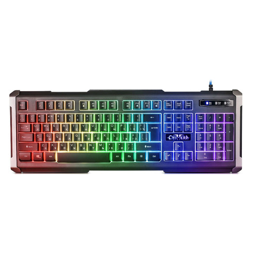 

Клавиатура Defender Chimera GK-280DL, USB, черный [45280], Chimera GK-280DL
