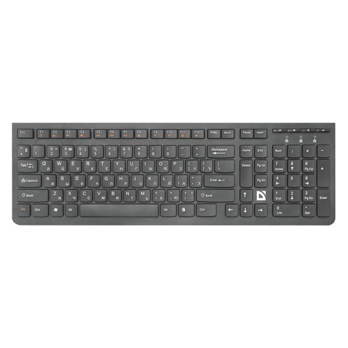 

Клавиатура Defender UltraMate SM-535, USB, Радиоканал, черный, UltraMate SM-535