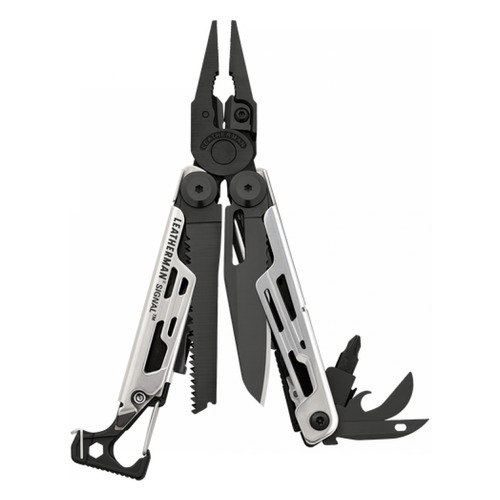 

Мультитул Leatherman Signal, 19 функций, серебристый [832625], Серебристый/черный, Signal