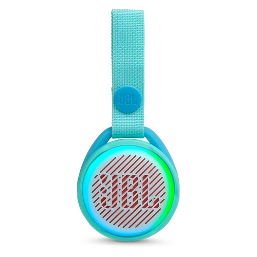 фото Портативная колонка jbl jr pop, 3вт, бирюзовый [jbljrpoptel]