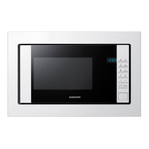 фото Микроволновая печь samsung fw77suw/bw 20л. 850вт белый/черный (встраиваемая)