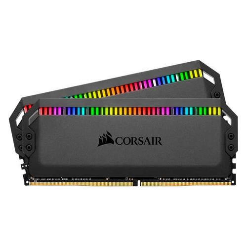 фото Модуль памяти corsair dominator platinum rgb cmt32gx4m2c3000c15 ddr4 - 2x 16гб 3000, dimm, ret