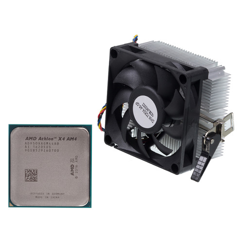

Процессор AMD Athlon X4 950, SocketAM4, TRAY+Cooler [ad950xagabmpk]