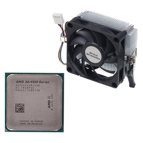 

Процессор AMD A6 9500, SocketAM4, TRAY+Cooler [ad9500agabmpk]