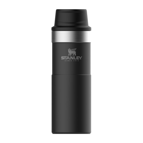 

Термокружка Stanley The Trigger-Action Travel Mug, 0.47л, черный, The Trigger-Action Travel Mug