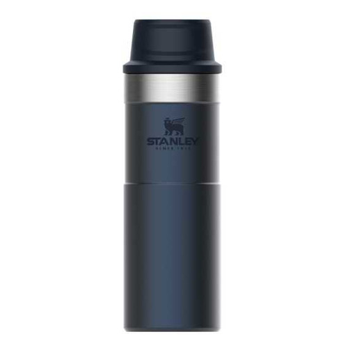 фото Термокружка stanley the trigger-action travel mug, 0.47л, синий