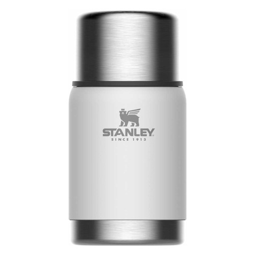 фото Термос stanley adventure vacuum food jar, 0.7л, белый