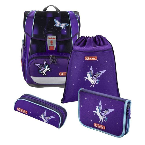 

Ранец Step By Step Light2 Pegasus Dream фиолетовый 4 предмета, Pegasus Dream
