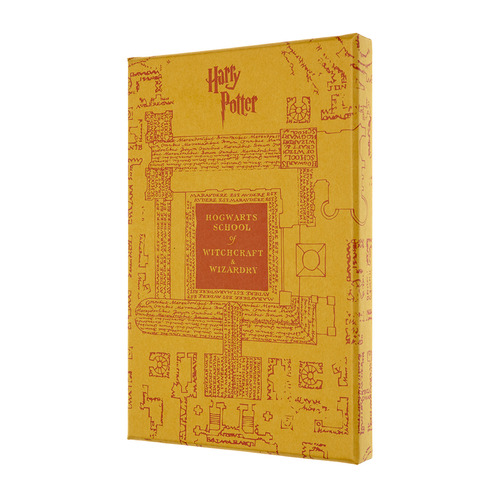 

Блокнот Moleskine LE HARRY POTTER 130х210мм 192стр. линейка желтый Dots, Harry Potter