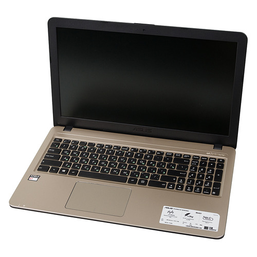 

Ноутбук ASUS VivoBook R540YA-XO257T, 15.6", AMD E1 7010 1.5ГГц, 4Гб, 500Гб, AMD Radeon R2, Windows 10, 90NB0CN1-M11040, черный