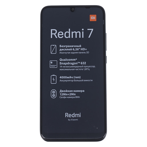 

Смартфон XIAOMI Redmi 7 32Gb, черный