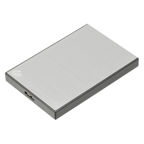 фото Внешний жесткий диск seagate backup plus slim sthn2000401, 2тб, серебристый