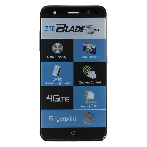 фото Смартфон zte blade v7 lite 16gb, серый