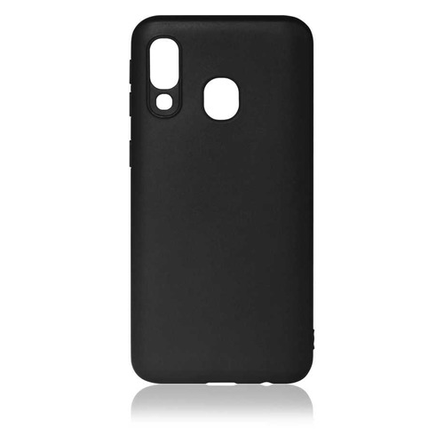 фото Чехол (клип-кейс) df scolorcase-04, для samsung galaxy a40, черный [df scolorcase-04 (black)]