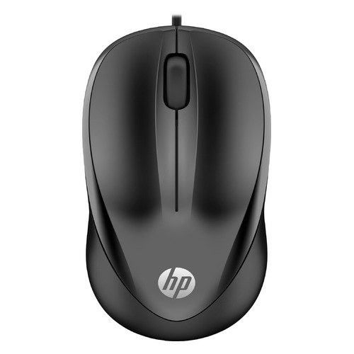 

Мышь HP 1000, оптическая, проводная, USB, черный [4qm14aa], 1000