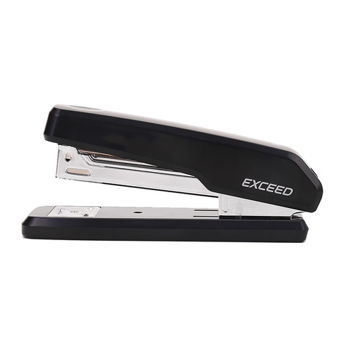 

Степлер Deli E0300BLACK Exceed 24/6 26/6 (25листов) черный 100скоб металл/пластик коробка 12 шт./кор.