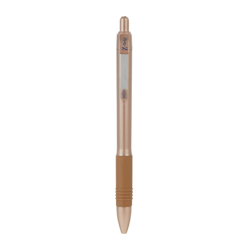 

Ручка шариков. Zebra Smooth Rose Gold Z-Grip (15060) пудровый d=1мм черные автоматическая сменный ст 12 шт./кор., Z-Grip