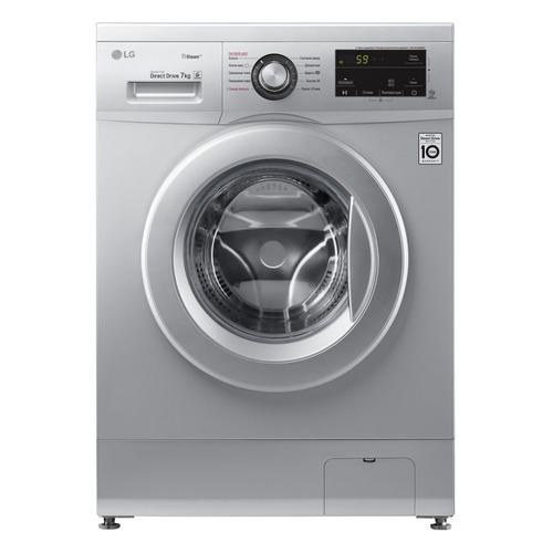 

Стиральная машина LG F2J3HS5L, фронтальная, Серебристый