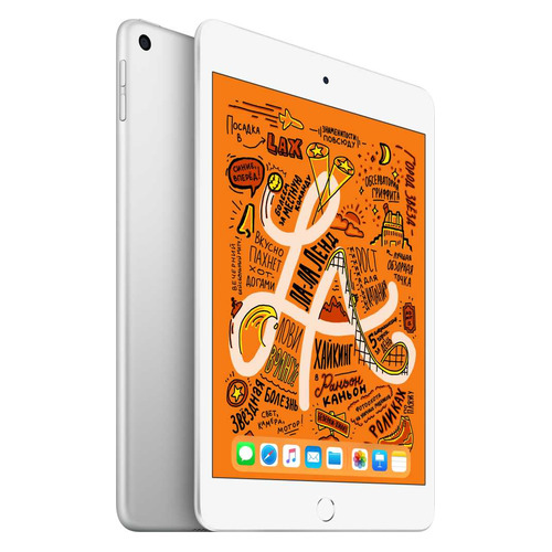 Планшет APPLE iPad mini 2019 64Gb Wi-Fi MUQX2RU/A, 2GB, 64GB, iOS серебристый