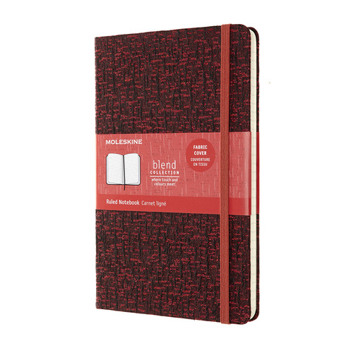 

Блокнот Moleskine Limited Edition, 240стр, в линейку, мягкая обложка, красный [lcbd05qp060c], Blend