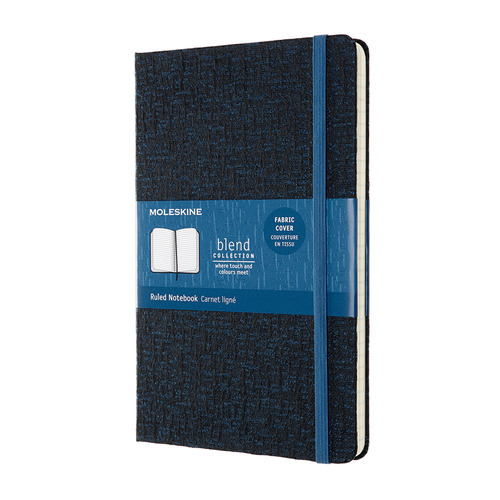 

Блокнот Moleskine Limited Edition, 240стр, в линейку, мягкая обложка, синий [lcbd05qp060d], Blend