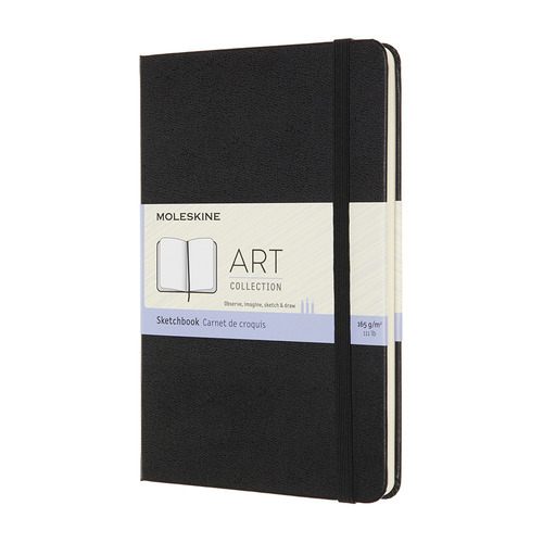 Блокнот для рисования Moleskine ART SKETCHBOOK Medium 115x180мм 144стр. нелинованный мягкая обложка 6 шт./кор. Блокнот для рисования Moleskine ART SKETCHBOOK Medium 115x180мм 144стр. нелинованный мягкая обложка 6 шт./кор.