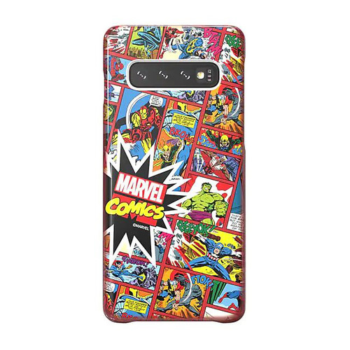 

Чехол (клип-кейс) SAMSUNG Marvel Case Mcomics, для Samsung Galaxy S10, красный [gp-g973hifgkwh]