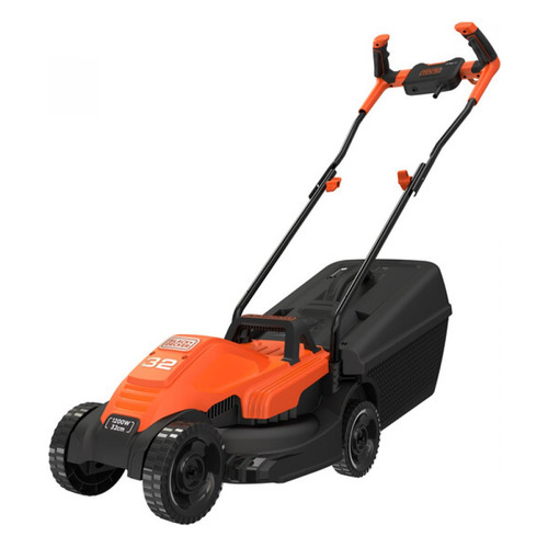 фото Газонокосилка электрическая black+decker bemw451bh-qs, 32см, несамоходная