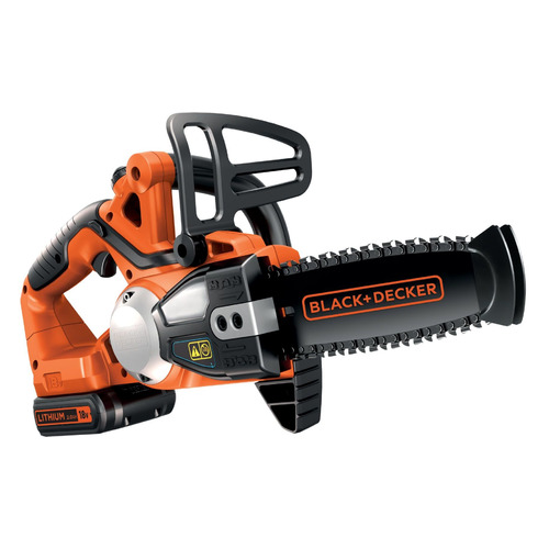 фото Цепная пила black+decker gkc1820l20-qw, аккумуляторная, 18в, 2ач