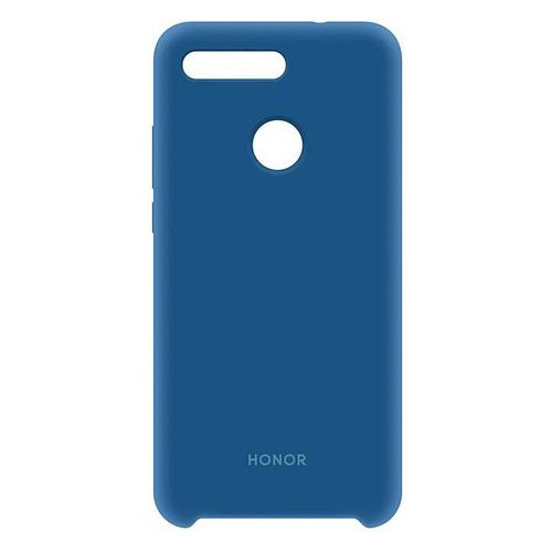 фото Чехол (клип-кейс) honor silicon cover, для honor view 20, синий [51992808]