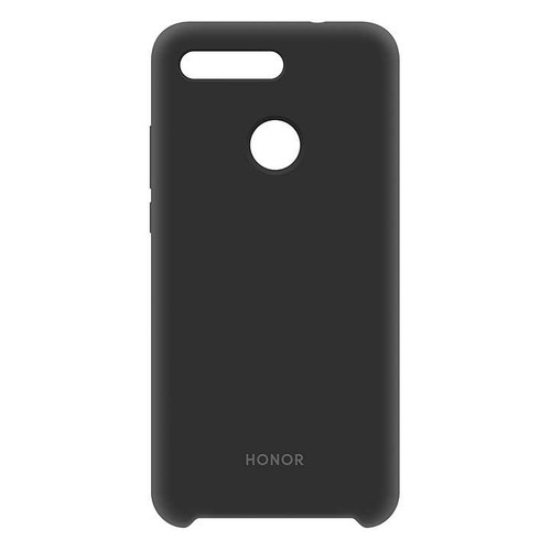 фото Чехол (клип-кейс) honor silicon cover, для honor view 20, черный [51992810]