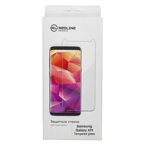 

Защитное стекло для экрана REDLINE для Samsung Galaxy A70, 1 шт [ут000017549]