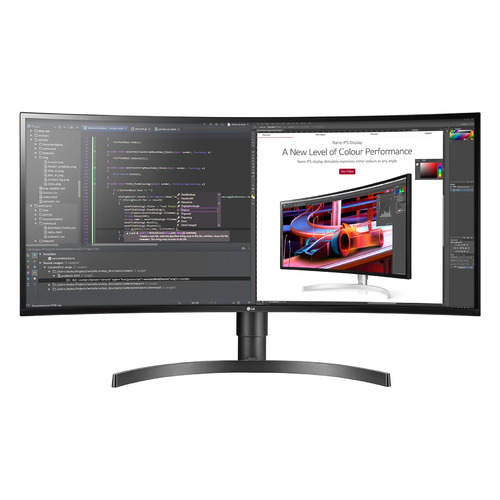 фото Монитор lg ultrawide 34wl85c-b 34", черный [34wl85c-b.aruz]