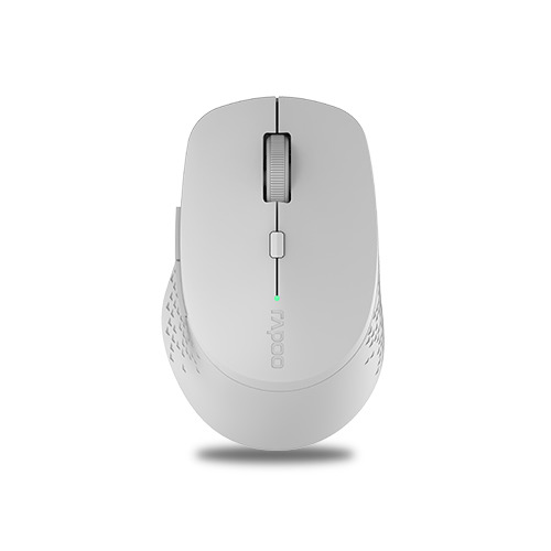 

Мышь RAPOO M300, оптическая, беспроводная, USB, светло-серый [18047]