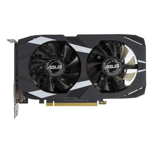 фото Видеокарта asus nvidia geforce gtx 1650, dual-gtx1650-o4g, 4гб, gddr5, oc, ret