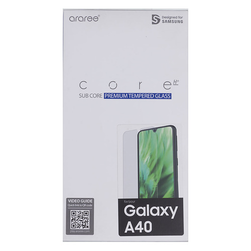 

Защитное стекло для экрана SAMSUNG araree by KDLAB для Samsung Galaxy A40, прозрачная, 1 шт [gp-tta405kdatr]