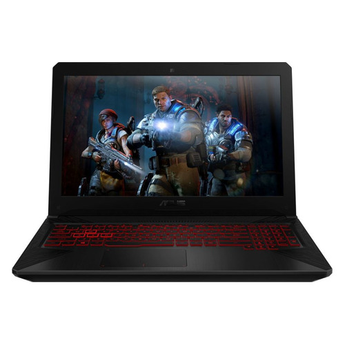 

Ноутбук ASUS TUF Gaming FX504GE-E4246, 15.6", IPS, Intel Core i7 8750H 2.2ГГц, 8Гб, 1000Гб, 256Гб SSD, nVidia GeForce GTX 1050 Ti - 4096 Мб, noOS, 90NR00I3-M11840, серый