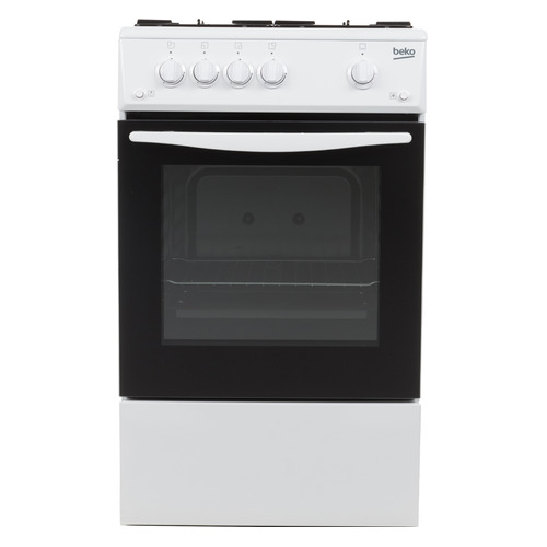 фото Газовая плита beko ffsg42012w, газовая духовка, белый