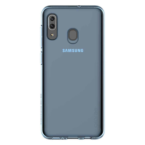 фото Чехол (клип-кейс) samsung araree a cover, для samsung galaxy a20, синий [gp-fpa205kdalr]