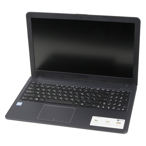 

Ноутбук ASUS VivoBook X543UA-DM1540T, 15.6", Intel Core i3 7020U 2.3ГГц, 4Гб, 500Гб, Intel HD Graphics 620, Windows 10, 90NB0HF7-M28570, серый