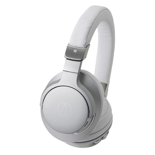

Наушники AUDIO-TECHNICA ATH-AR5BT, 3.5 мм/Bluetooth, накладные, серебристый [15119891]