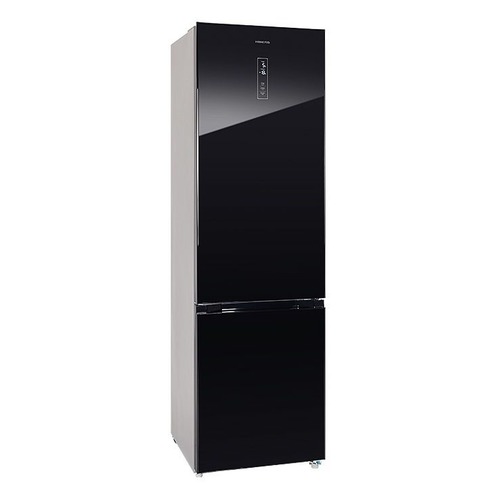 фото Холодильник hiberg rfc-392d nfgb, двухкамерный, черное стекло