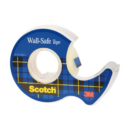 

Упаковка клейкой ленты 3M Scotch Wall-Safe, 19мм, 16.5м, 7100136397 12 шт./кор., Scotch Wall-Safe