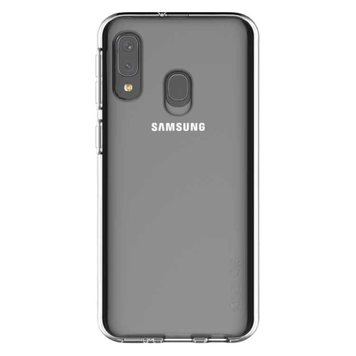 фото Чехол (клип-кейс) samsung araree a cover, для samsung galaxy a40, прозрачный [gp-fpa405kdatr]